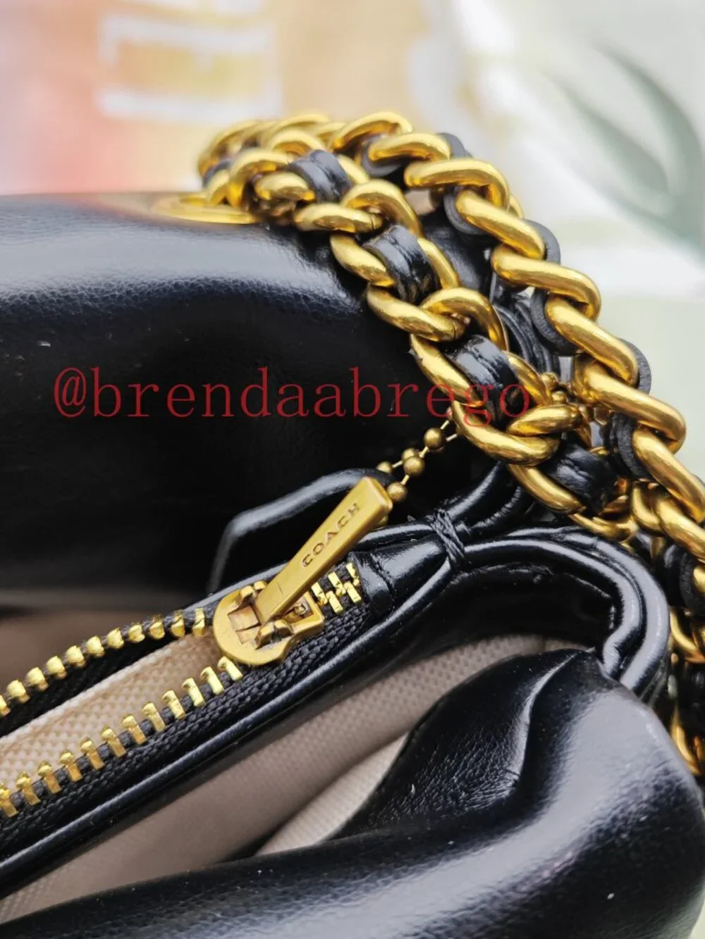😀😀Coach black tabby shoulder bag 26 - Picture 10 of 13